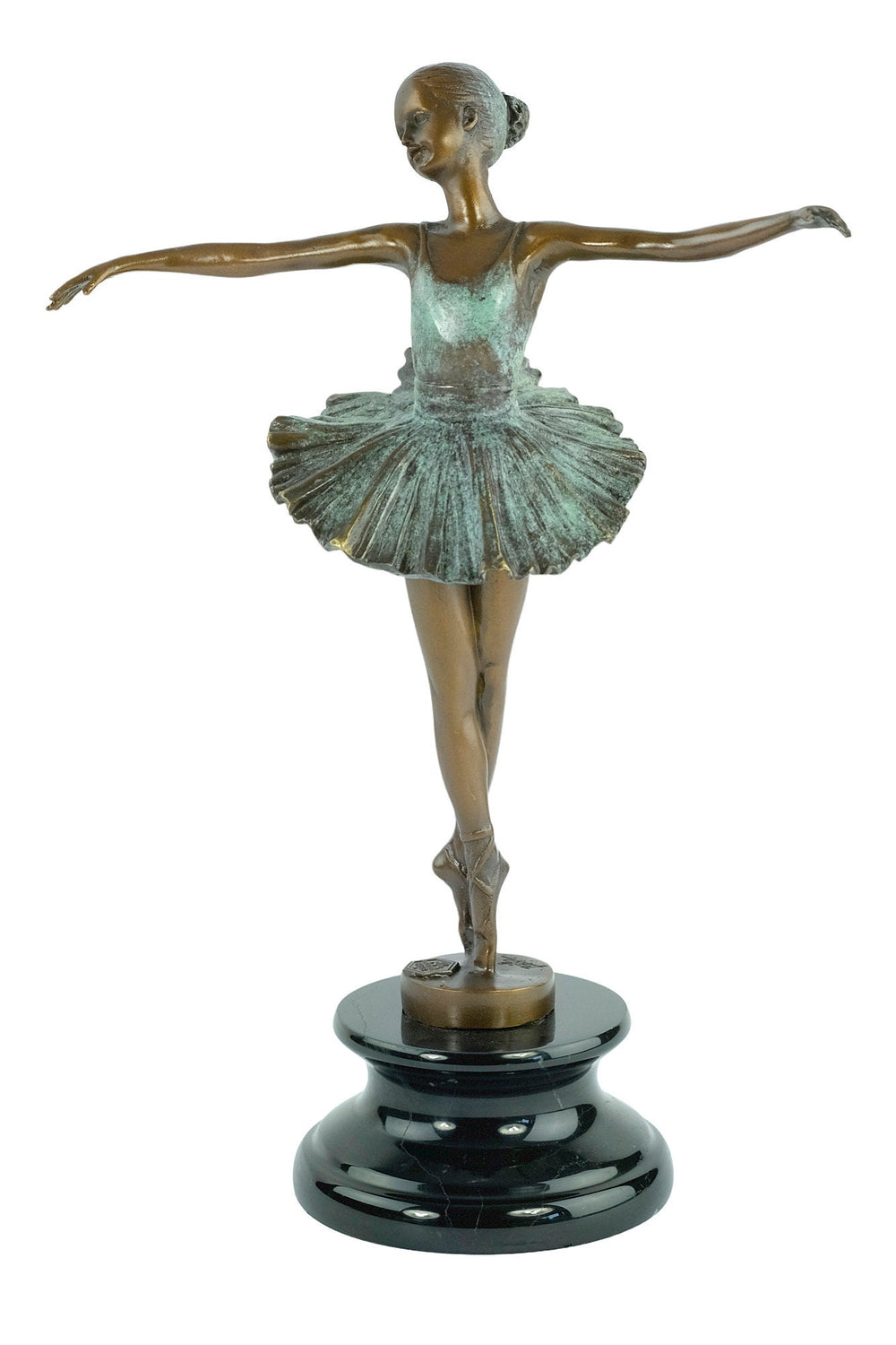 Bronze Ballerina Statue Contemporary Art Sculpture Bronze Ballet Dancer Sculpture Modern Art Figurine Dance Lovers Gift Milo Sculpture