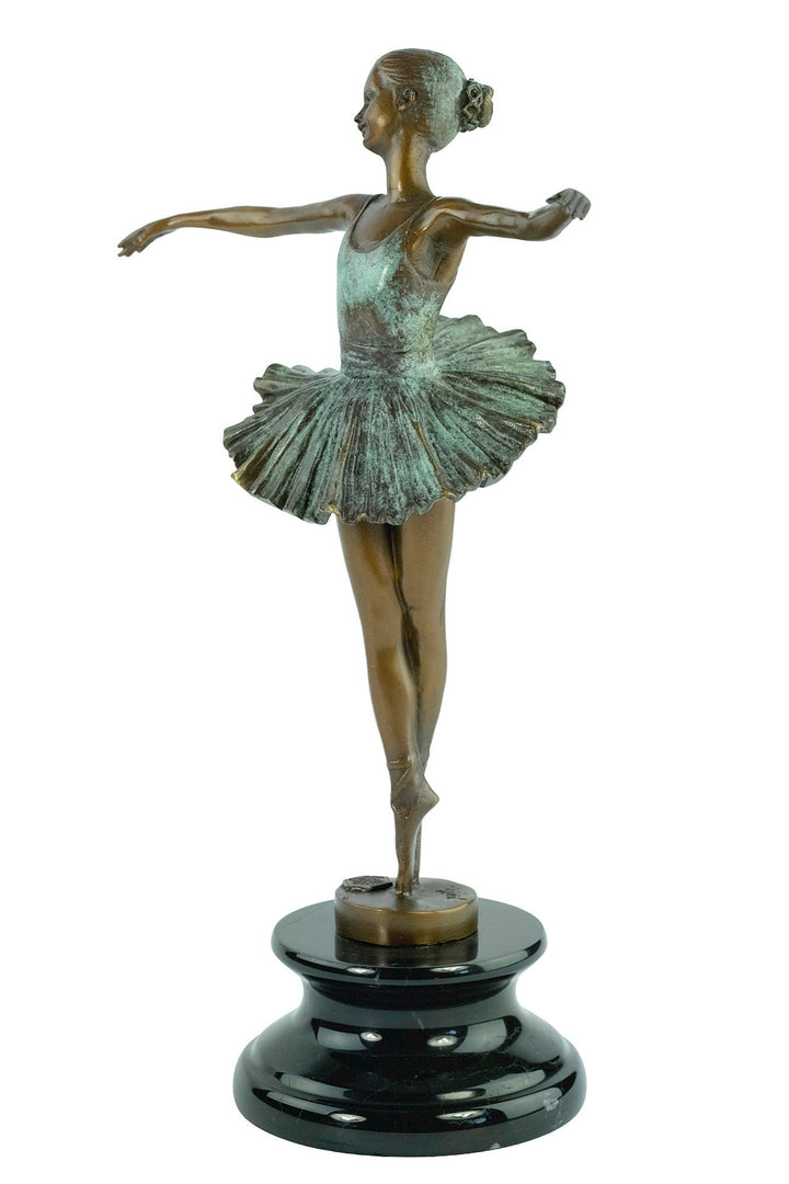 Bronze Ballerina Statue Contemporary Art Sculpture Bronze Ballet Dancer Sculpture Modern Art Figurine Dance Lovers Gift Milo Sculpture