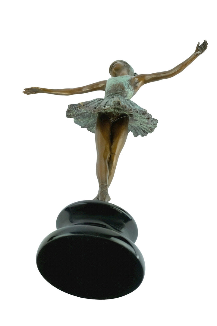 Bronze Ballerina Statue Contemporary Art Sculpture Bronze Ballet Dancer Sculpture Modern Art Figurine Dance Lovers Gift Milo Sculpture