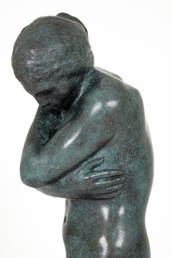 Bronze Eve Sculpture Rodin Art Statue Bronze Female Nude Statue Sensual Female Figurine Auguste Rodin Female Bronze Art Sculpture Classic