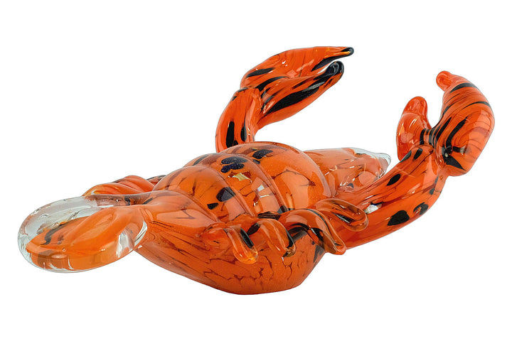 Glass Lobster Sculpture in Murano Style Lobster Lovers Gift Nautical Decor Italian Art Figurine Lobster Statue Glass Lobster Figurine