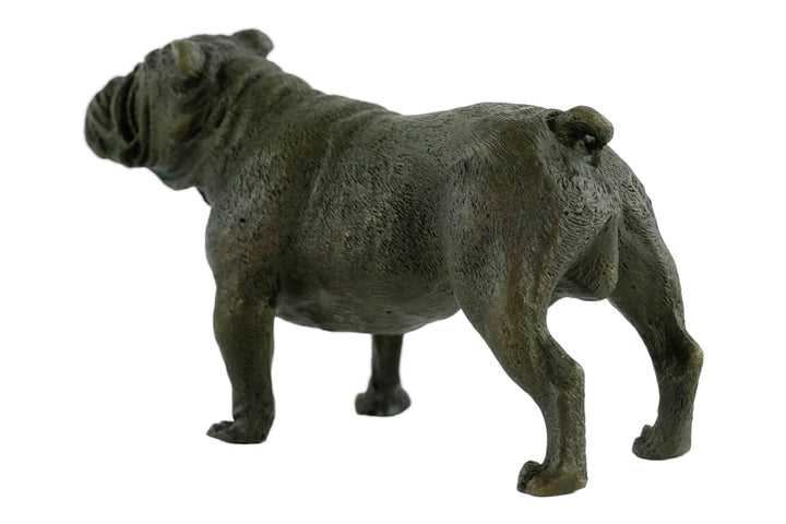 Bronze English Bulldog Sculpture Bergman Bronzes Standing English Bulldog Statue Animal Art Figurine Dog Lovers Gift Dog Decoration Dog Art