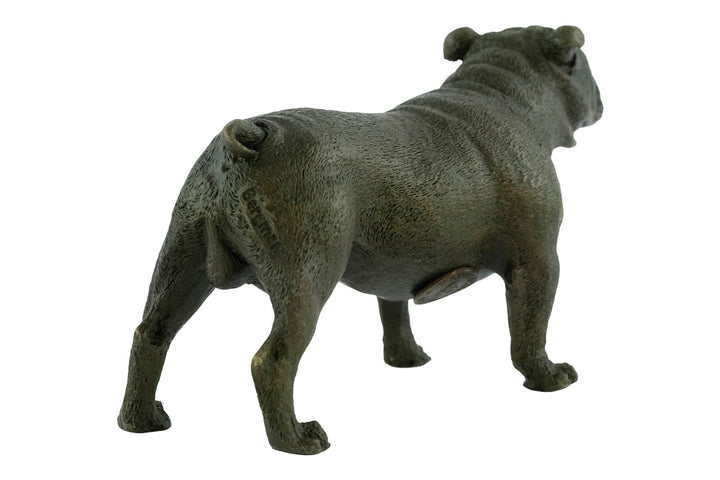 Bronze English Bulldog Sculpture Bergman Bronzes Standing English Bulldog Statue Animal Art Figurine Dog Lovers Gift Dog Decoration Dog Art