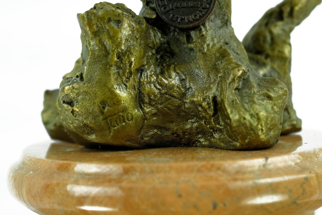 Bronze Eagle Statue Animal Art Figurine Bronze Eagle with Wings Spread Sculpture American Eagle Statue Eagle Gift Flying Eagle Statue Art
