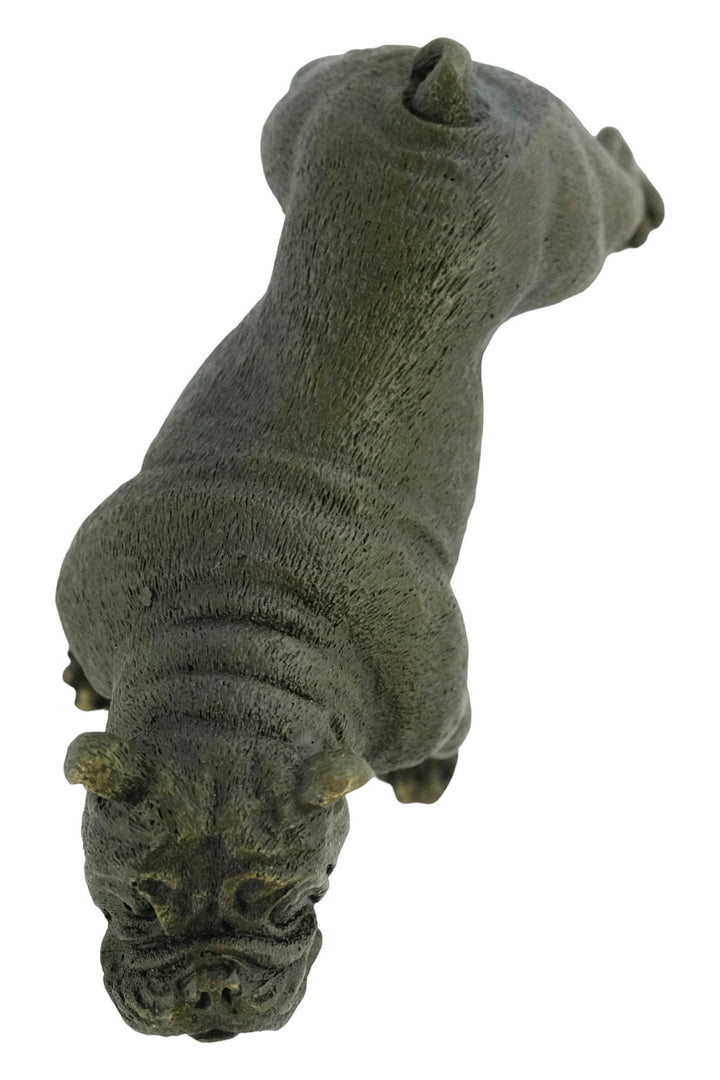 Bronze English Bulldog Sculpture Bergman Bronzes Standing English Bulldog Statue Animal Art Figurine Dog Lovers Gift Dog Decoration Dog Art