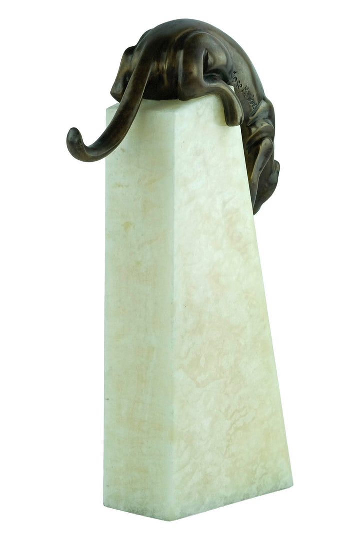Bronze Panther Sculpture Art Deco Statue Jose Moriano Figurine Descending Panther Sculpture Bronze Panther Art Panther Decoration Art Gift