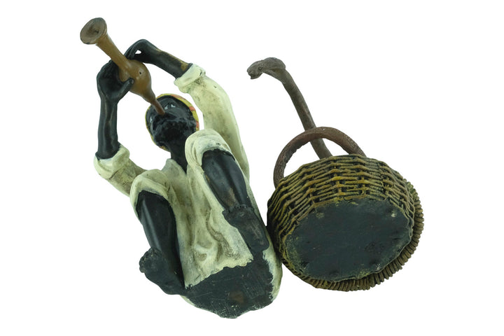Vienna Bronze Snake Charmer Sculpture Franz Bergman Bronzes Snake Charmer Figurine Oriental Bronze Sculpture Cold Painted Figurine Snake Art