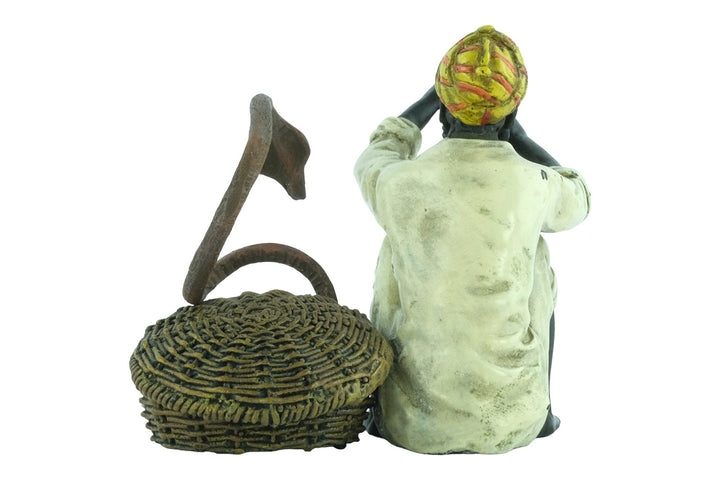 Vienna Bronze Snake Charmer Sculpture Franz Bergman Bronzes Snake Charmer Figurine Oriental Bronze Sculpture Cold Painted Figurine Snake Art