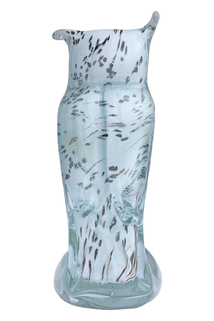 Glass Owl Figurine Long-Eared Owl Statue Italian Glass Art Owl Lovers Gift Owl Decoration Owl Art Murano Style Owl Sculpture Owl Gift Design