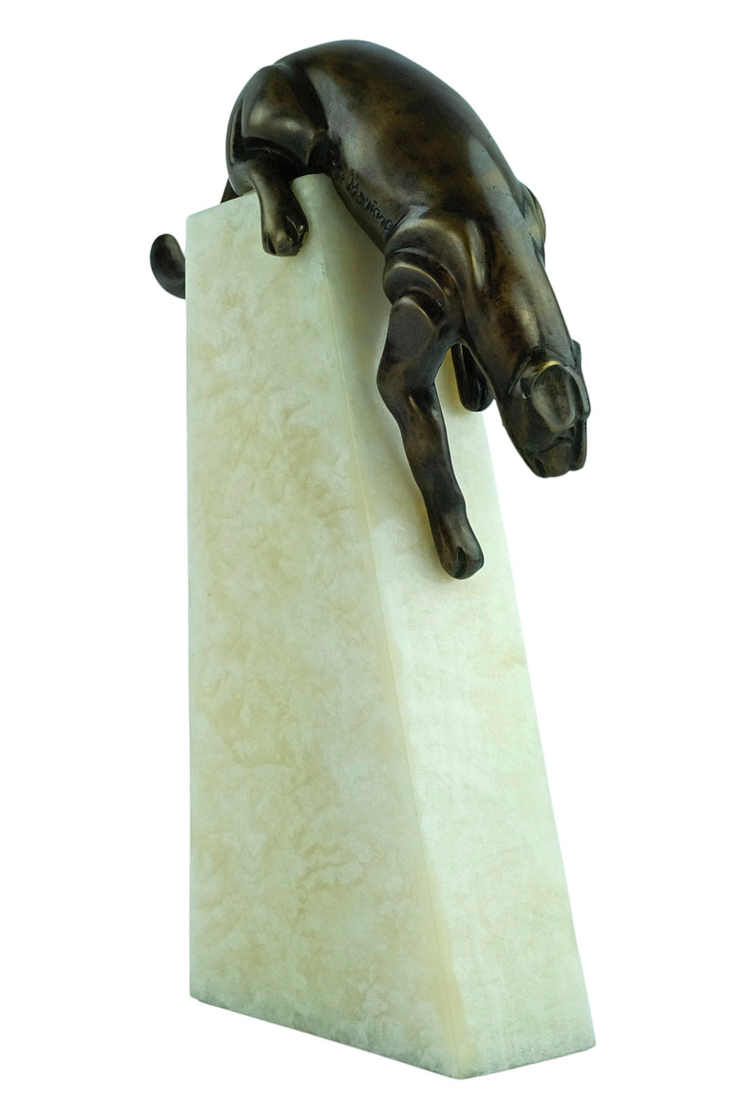 Bronze Panther Sculpture Art Deco Statue Jose Moriano Figurine Descending Panther Sculpture Bronze Panther Art Panther Decoration Art Gift