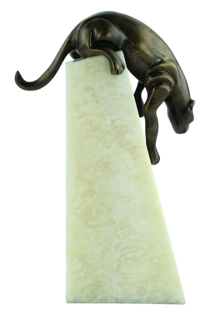 Bronze Panther Sculpture Art Deco Statue Jose Moriano Figurine Descending Panther Sculpture Bronze Panther Art Panther Decoration Art Gift