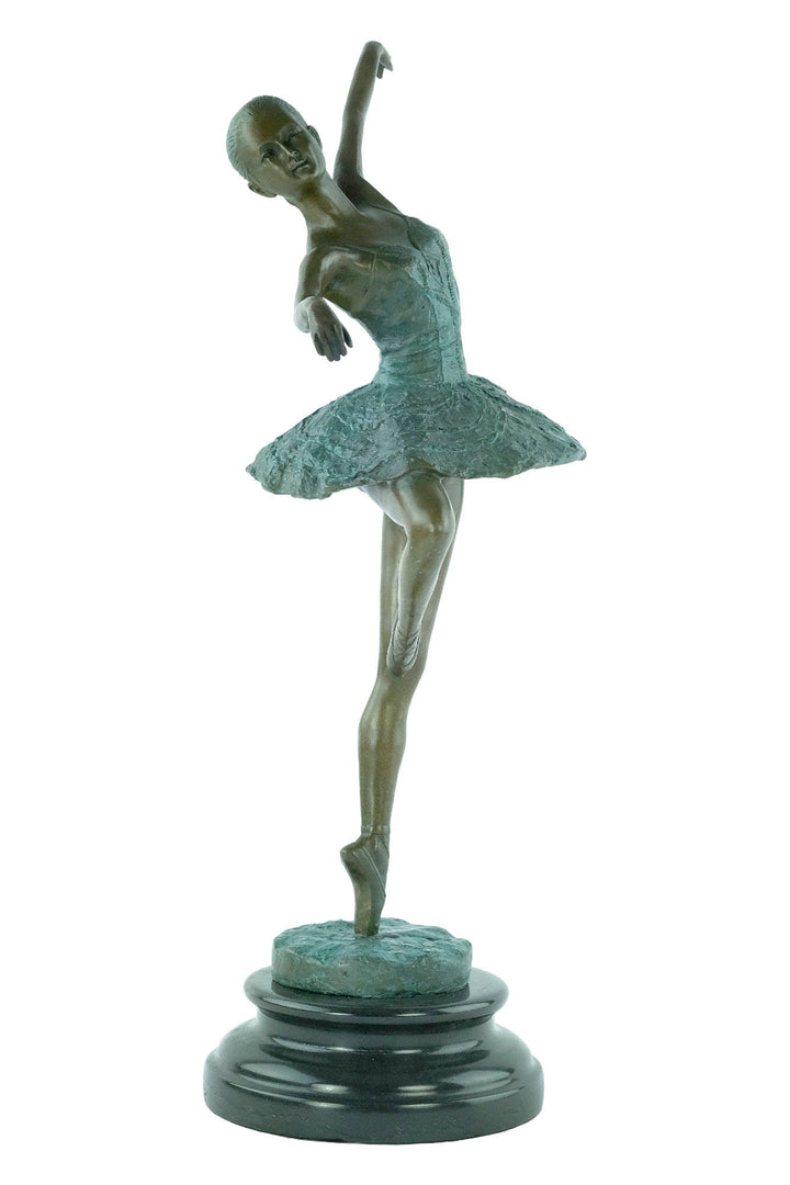Bronze Ballerina Statue Contemporary Art Sculpture Bronze Ballet Dancer Sculpture Modern Art Figurine Dance Lovers Gift Milo Sculpture