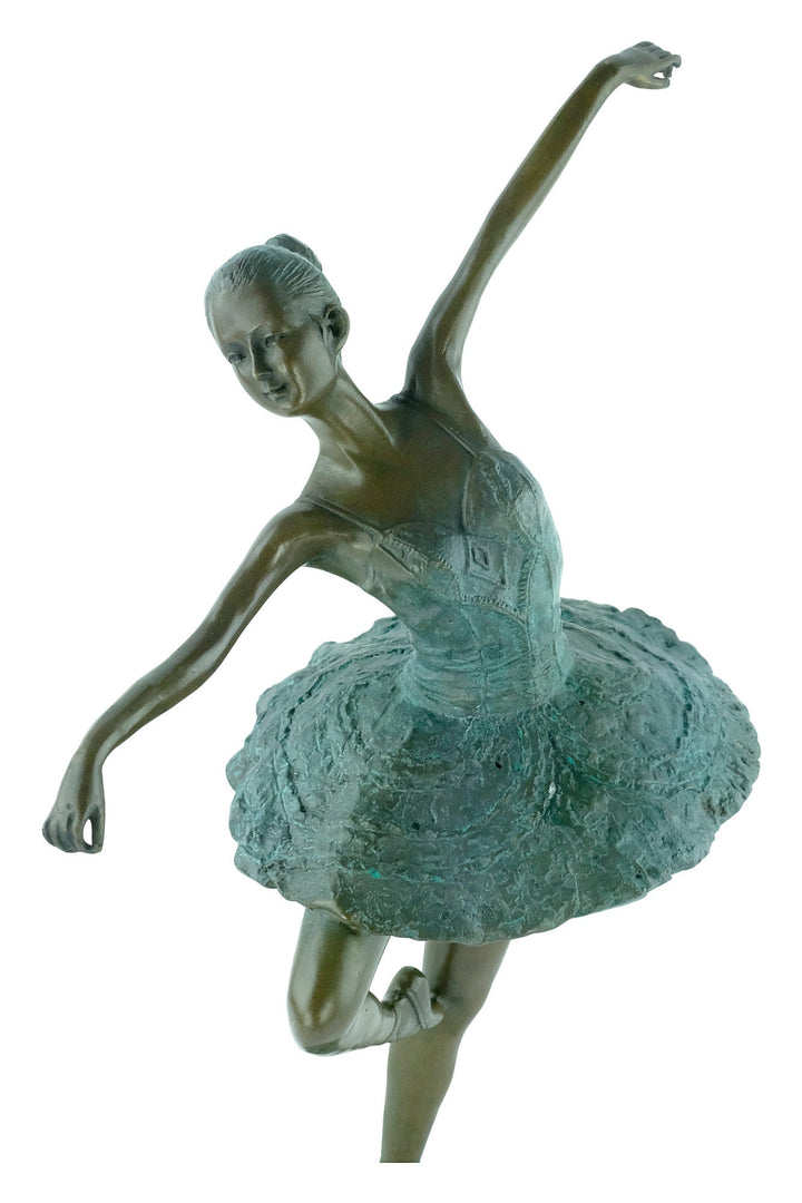 Bronze Ballerina Statue Contemporary Art Sculpture Bronze Ballet Dancer Sculpture Modern Art Figurine Dance Lovers Gift Milo Sculpture