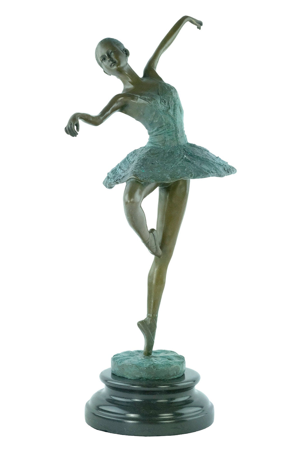 Bronze Ballerina Statue Contemporary Art Sculpture Bronze Ballet Dancer Sculpture Modern Art Figurine Dance Lovers Gift Milo Sculpture