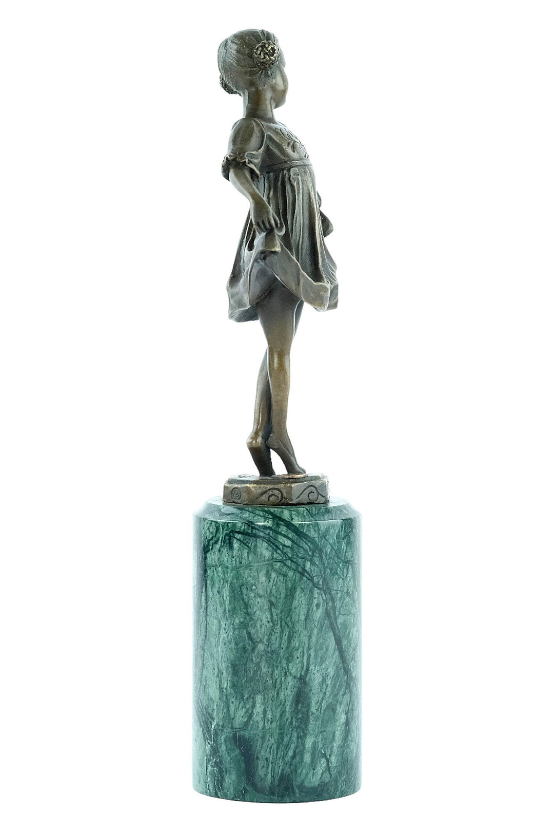Bronze Ballerina Statue Little Ballet Dancer Figurine Bronze Art Deco Ballerina Sculpture Ferdinand Preiss Ballet Lovers Gift Ballerina Deco