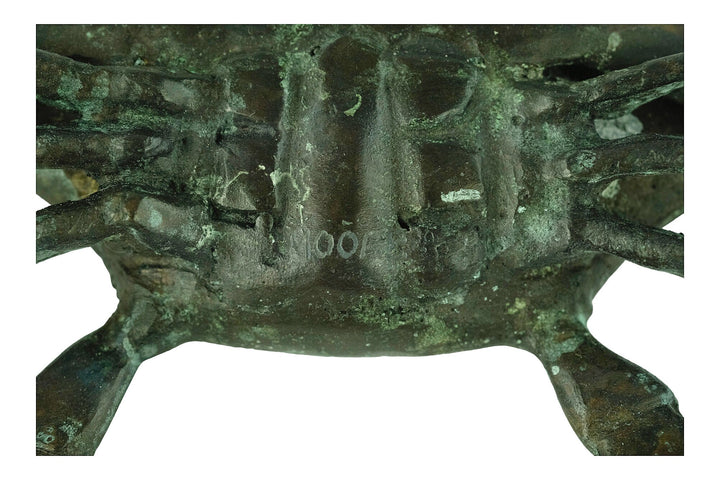 Bronze Crab Sculpture Animal Art Statue Nautical Decor Bronze Crab Statue Crab Lovers Gift Sealife Crab Decoration Bronze Animal Sculpture