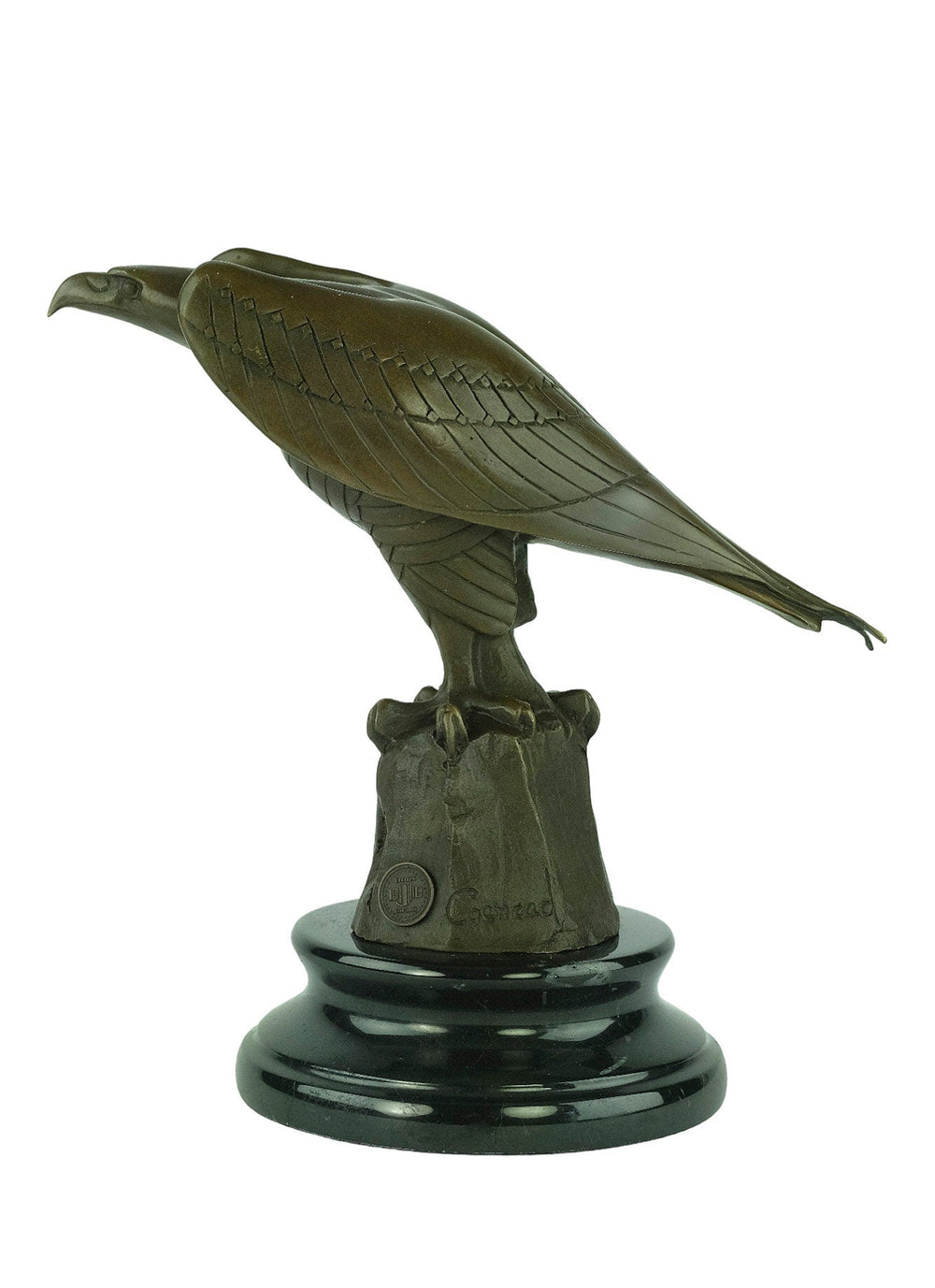 Bronze Eagle Sculpture in Art Deco Style Bronze Altorf Statue Animal Art Figurine Bronze Eagle Statue Eagle Lovers Gift Eagle Decoration Art