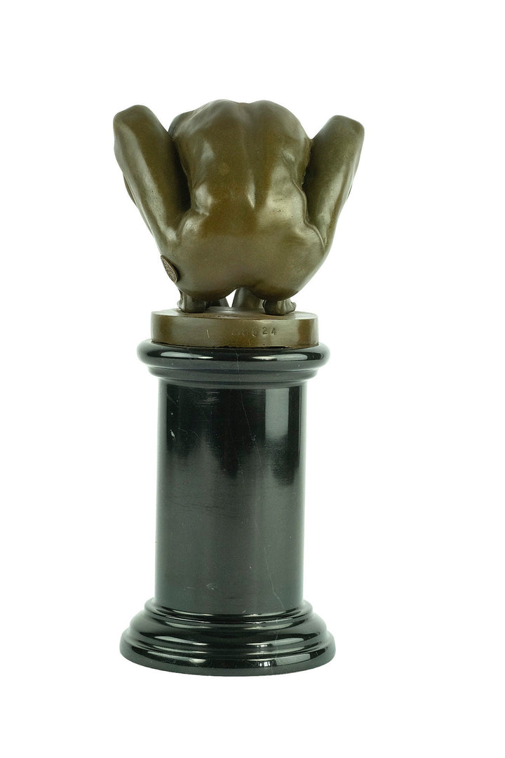 Bronze Male Sculpture Male in Yoga Pose Statue Bronze Meditation Sculpture Bronze Male Nude Statue Muscular Man Figurine Bronze Art Statue
