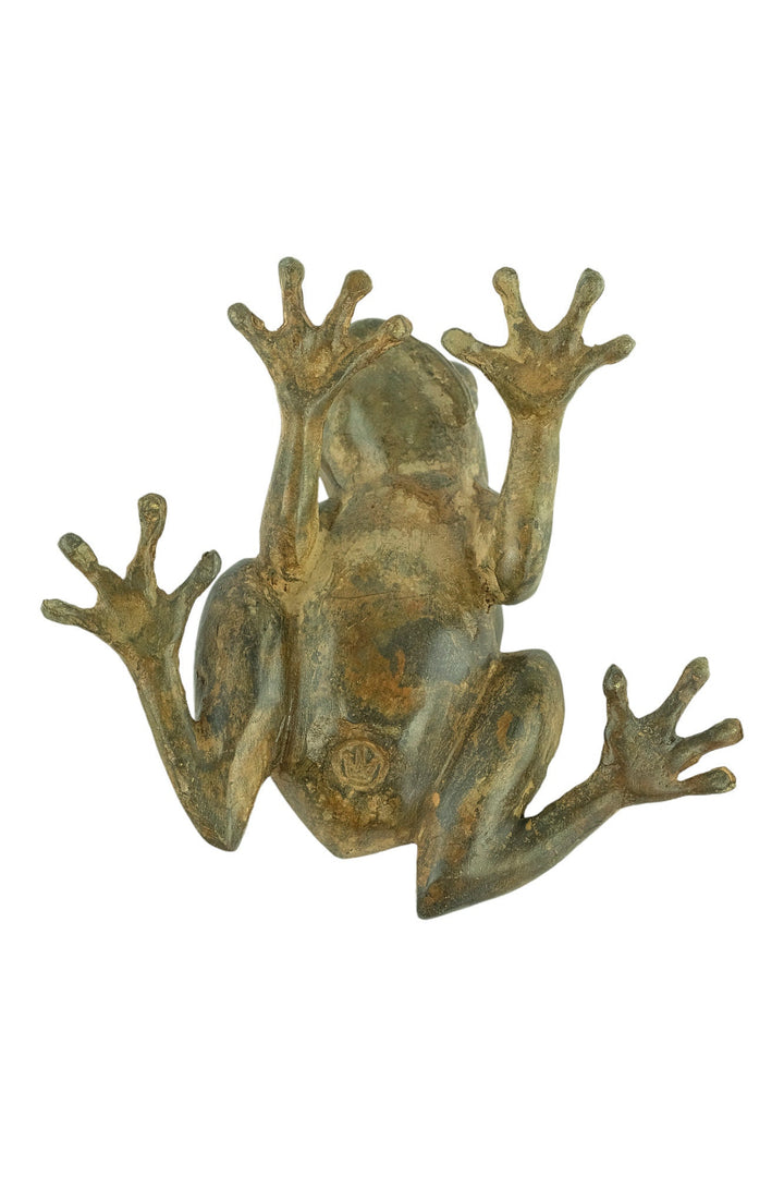 Bronze Frog Sculpture by the Pierre Chenet Foundry French Bronze Statue Frog Art Figurine Animal Art Statue Decoration Frog Lovers Gift