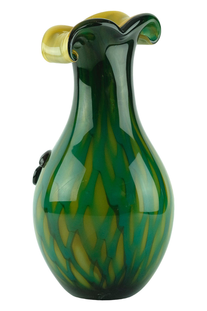 Glass Vase of Female Head in Picasso Style Modern Design Vase in Murano Style Italian Art Flower Holder Unique Vase Decorative Vase Art Work