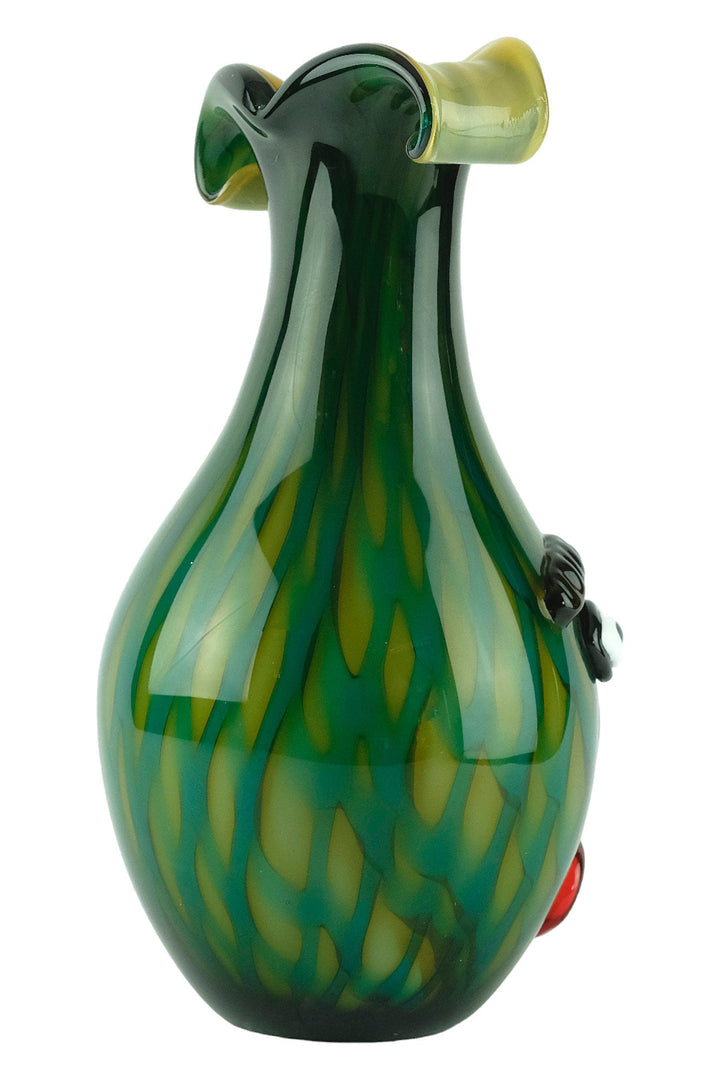 Glass Vase of Female Head in Picasso Style Modern Design Vase in Murano Style Italian Art Flower Holder Unique Vase Decorative Vase Art Work