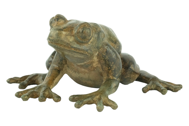 Bronze Frog Sculpture by the Pierre Chenet Foundry French Bronze Statue Frog Art Figurine Animal Art Statue Decoration Frog Lovers Gift