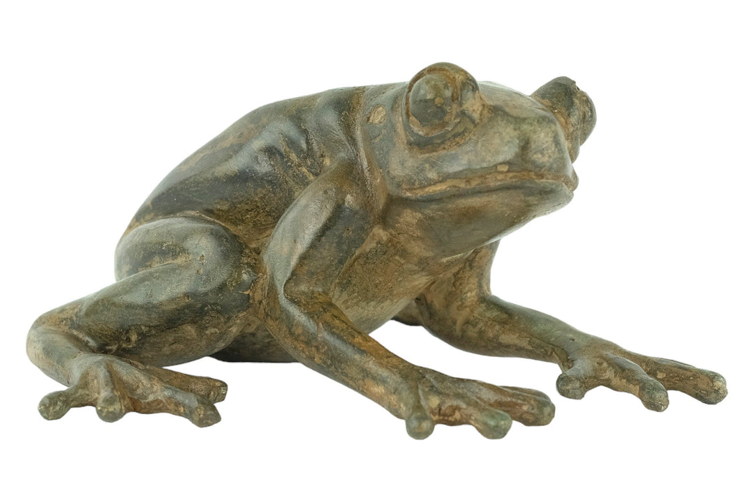 Bronze Frog Sculpture by the Pierre Chenet Foundry French Bronze Statue Frog Art Figurine Animal Art Statue Decoration Frog Lovers Gift