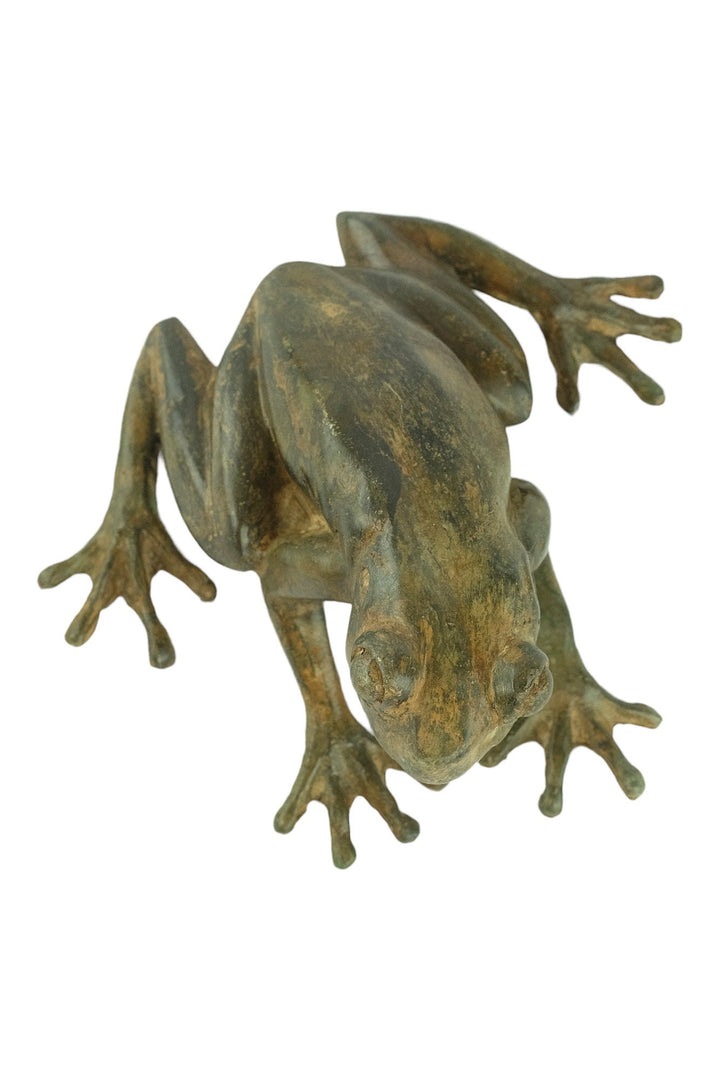 Bronze Frog Sculpture by the Pierre Chenet Foundry French Bronze Statue Frog Art Figurine Animal Art Statue Decoration Frog Lovers Gift