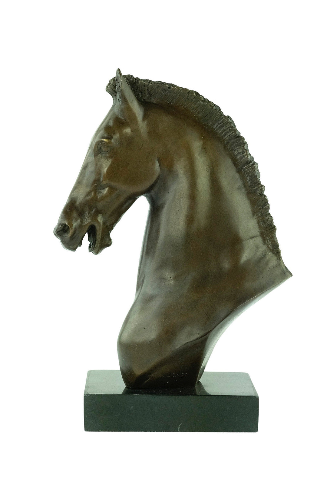 Bronze Horse Head Sculpture Animal Art Figurine Horse Lovers Gift Horse Head Statue Bronze Horse Decoration Horse Art Statue Bronze Horse