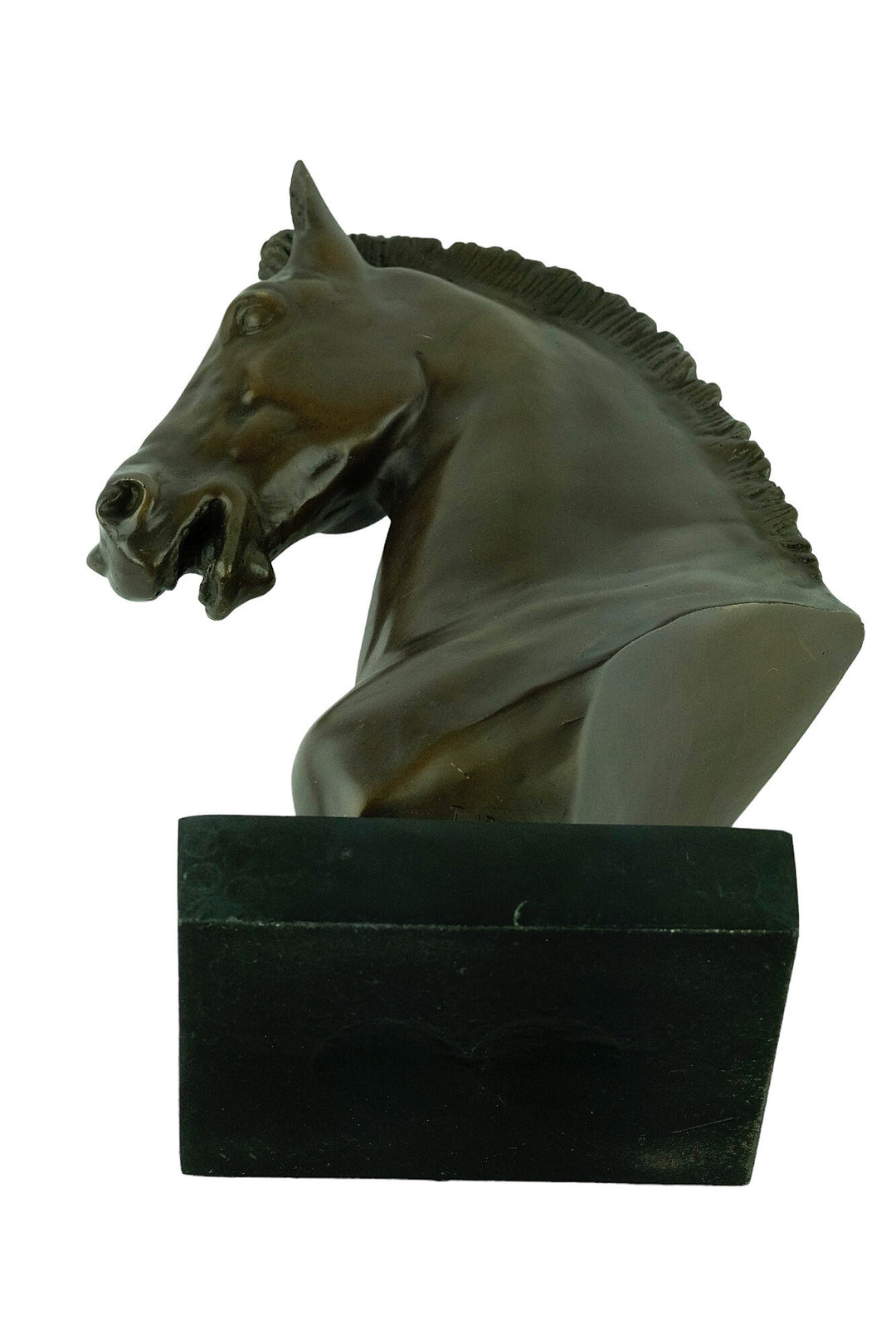 Bronze Horse Head Sculpture Animal Art Figurine Horse Lovers Gift Horse Head Statue Bronze Horse Decoration Horse Art Statue Bronze Horse