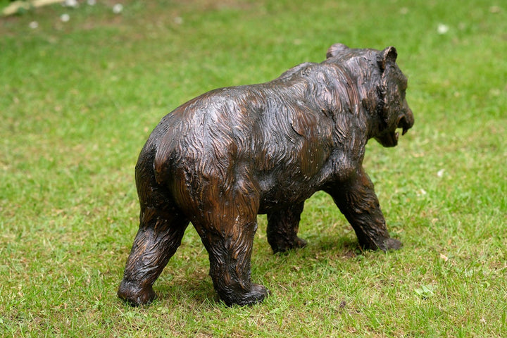 Bronze Grizzly Bear Sculpture Outdoor Sculpture Animal Art Statue Bronze Wildlife Sculpture Garden Animal Sculpture Bronze Bear Statue Art