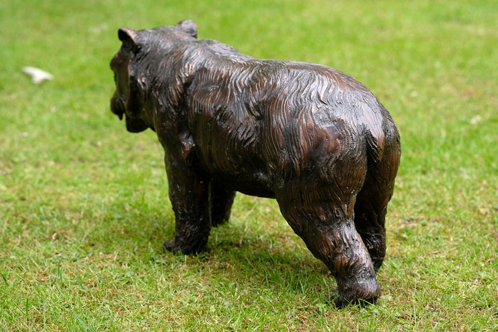Bronze Grizzly Bear Sculpture Outdoor Sculpture Animal Art Statue Bronze Wildlife Sculpture Garden Animal Sculpture Bronze Bear Statue Art