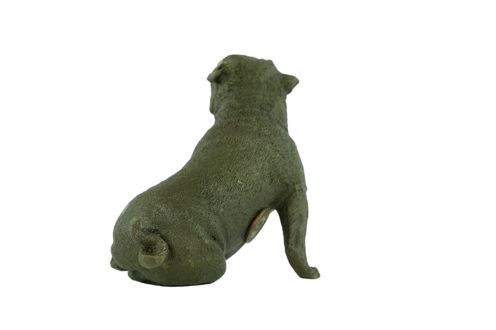 Bronze English Bulldog Sculpture Animal Art Figurine Sitting English Bulldog Sculpture Bergman Bronzes Viennese Bronze Dog Bulldog Gift