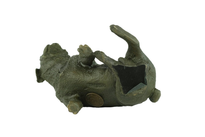 Bronze English Bulldog Sculpture Animal Art Figurine Sitting English Bulldog Sculpture Bergman Bronzes Viennese Bronze Dog Bulldog Gift