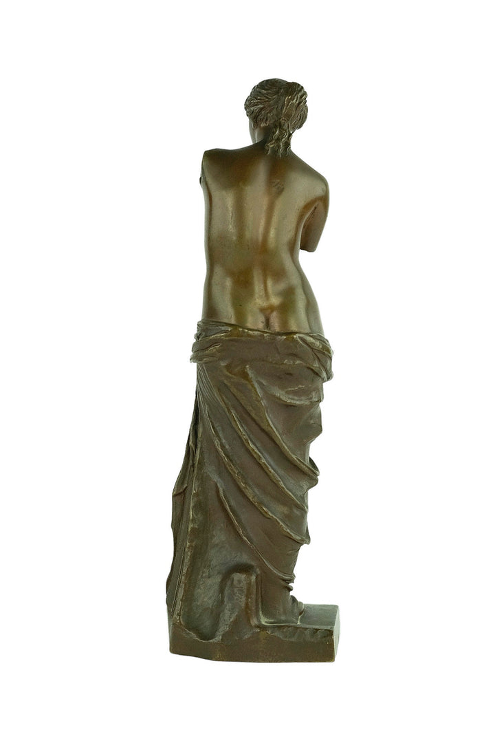 Antique Bronze Sculpture Venus of Milo Roman Goddess Statue Louvre Bronze Venus Statue Bellair and Co Berlin 19th Century Sculpture Art