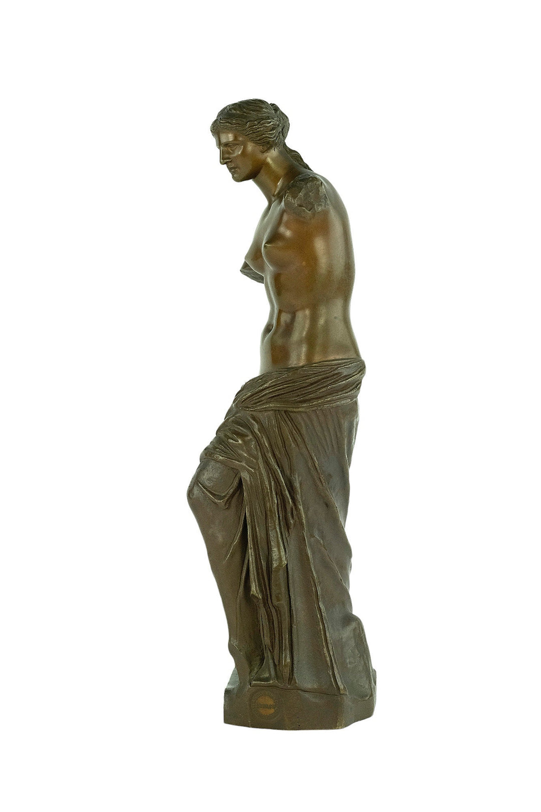 Antique Bronze Sculpture Venus of Milo Roman Goddess Statue Louvre Bronze Venus Statue Bellair and Co Berlin 19th Century Sculpture Art