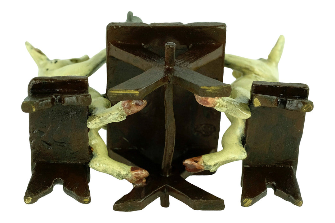 Bronze Pigs Figurine in Vienna Bronze Style by Franz Bergman Eating Pigs Sculpture Bronze Pigs Sculpture Pig Lovers Gift Pig Decoration Art