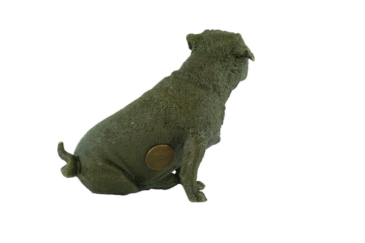 Bronze English Bulldog Sculpture Animal Art Figurine Sitting English Bulldog Sculpture Bergman Bronzes Viennese Bronze Dog Bulldog Gift