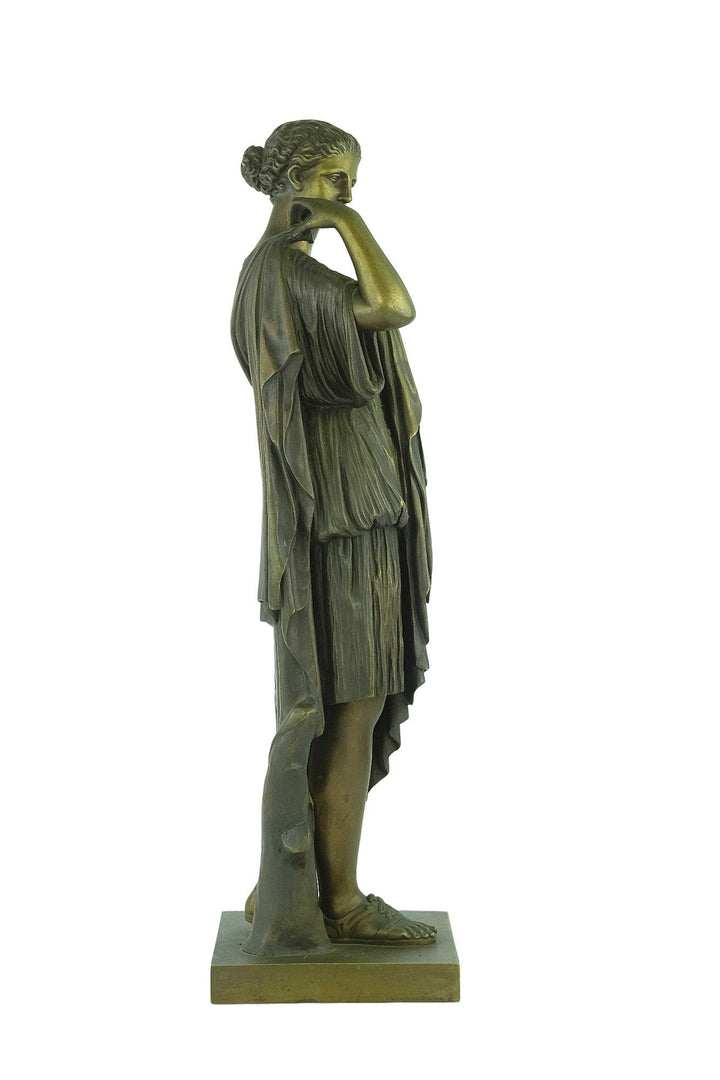 Antique Bronze Sculpture of Diana of Gabii Roman Mythology Statue Bronze Diana Sculpture Artemis Statue Diana of Gabies Sculpture Antique