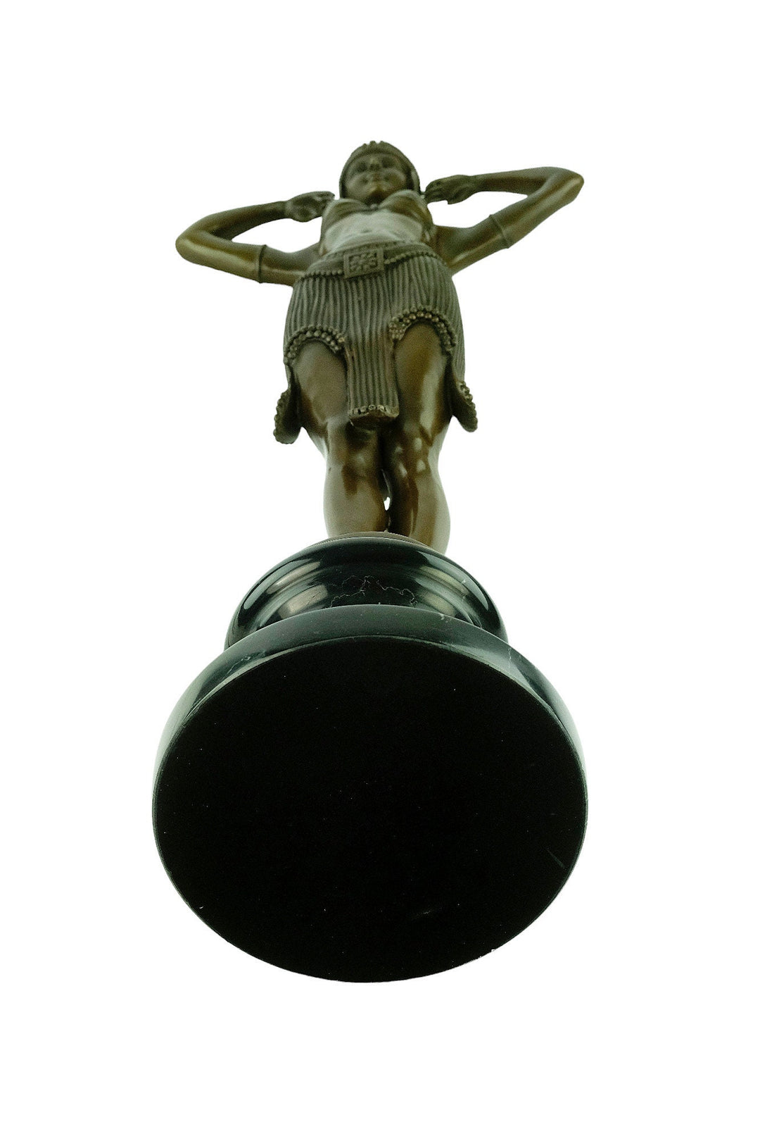 Bronze Dancer Sculpture in Art Deco Style Bronze Female Statue Scarab Dancer Bronze Chiparus Sculpture Art Deco Sculpture Female Art Statue