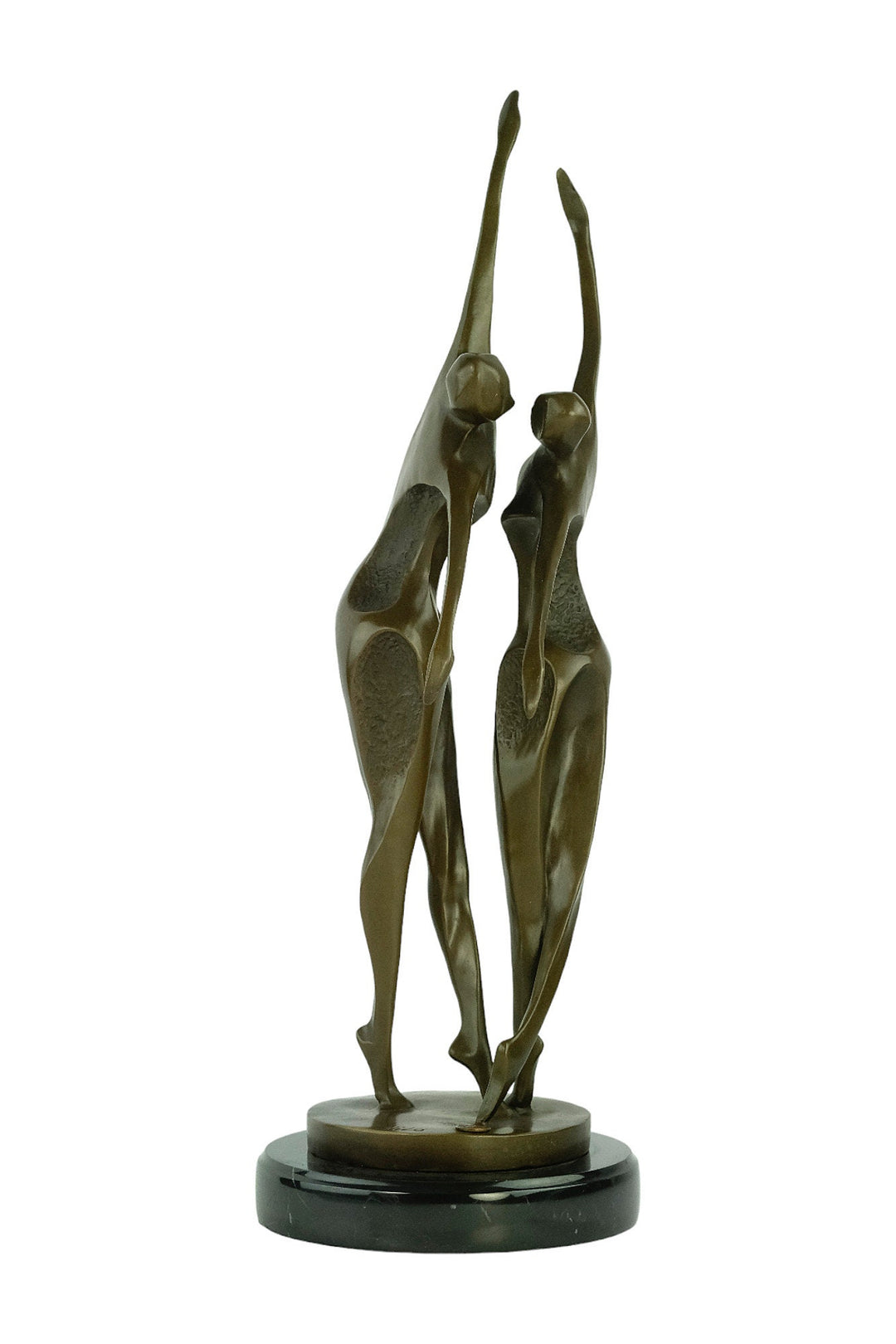 Bronze Dancing Couple Sculpture Modern Bronze Dancing Statue Abstract Bronze Sculpture Dancing Decoration Bronze Couple Sculpture Dance Gift