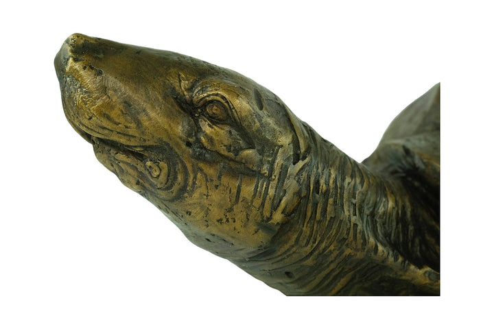 Bronze Tortoise Sculpture Animal Art Statue Reptile Sculpture Bronze Tortoise Statue Wildlife Sculpture Tortoise Lovers Gift Animal Deco