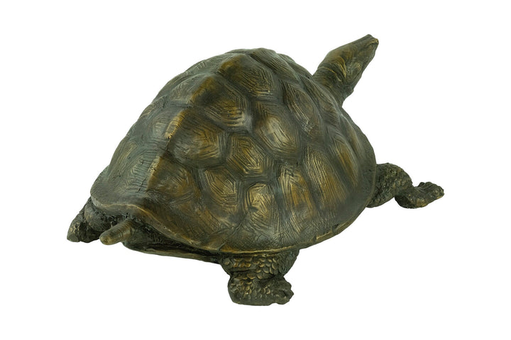 Bronze Tortoise Sculpture Animal Art Statue Reptile Sculpture Bronze Tortoise Statue Wildlife Sculpture Tortoise Lovers Gift Animal Deco
