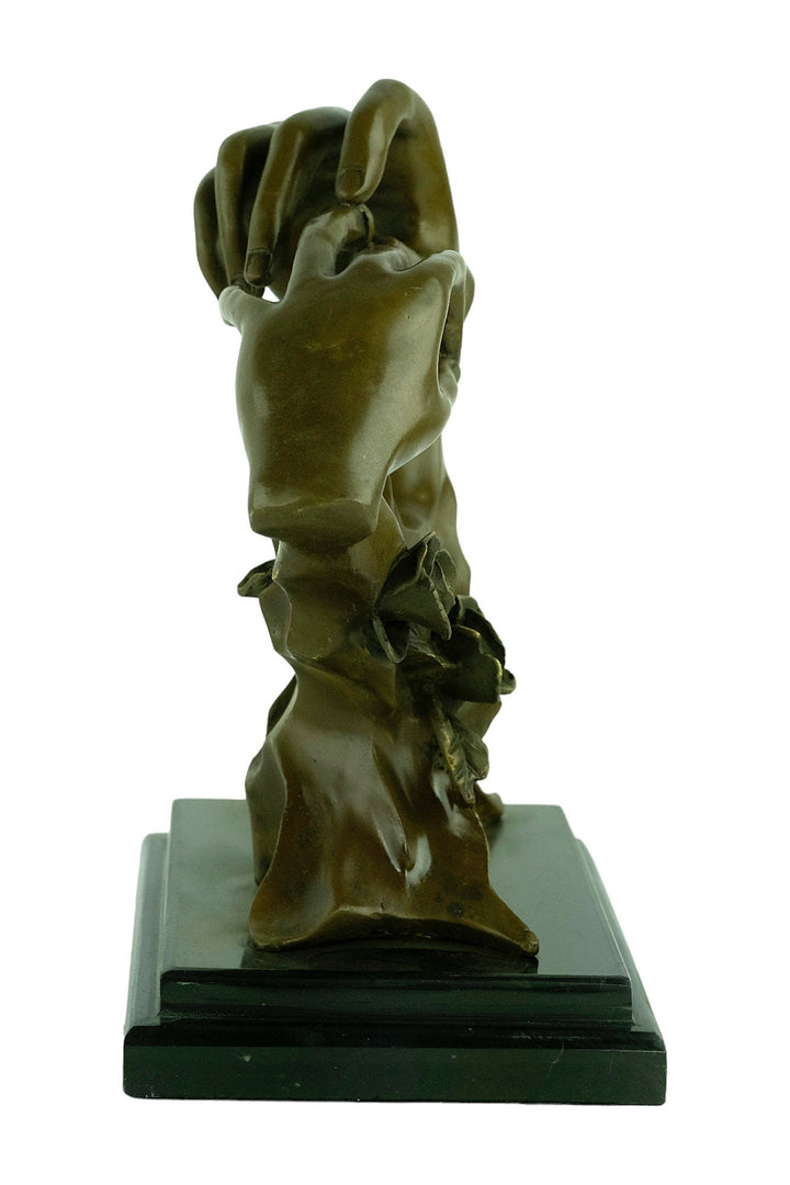 Bronze Wedding Sculpture of Putting on the Ring by Milo Bronze Wedding Gift Modern Sculpture Wedding Decoration Wedding Gift for Couples