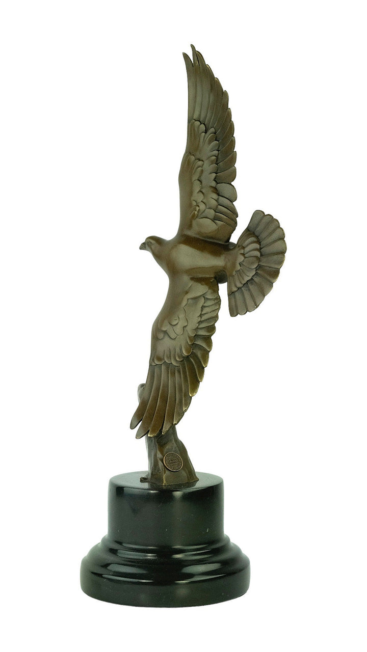 Bronze Pigeon Sculpture by Milo Flying Pigeon Statue in Bronze Animal Art Statue Pigeon Lovers Gift Bronze Bird Sculpture Animal Decoration