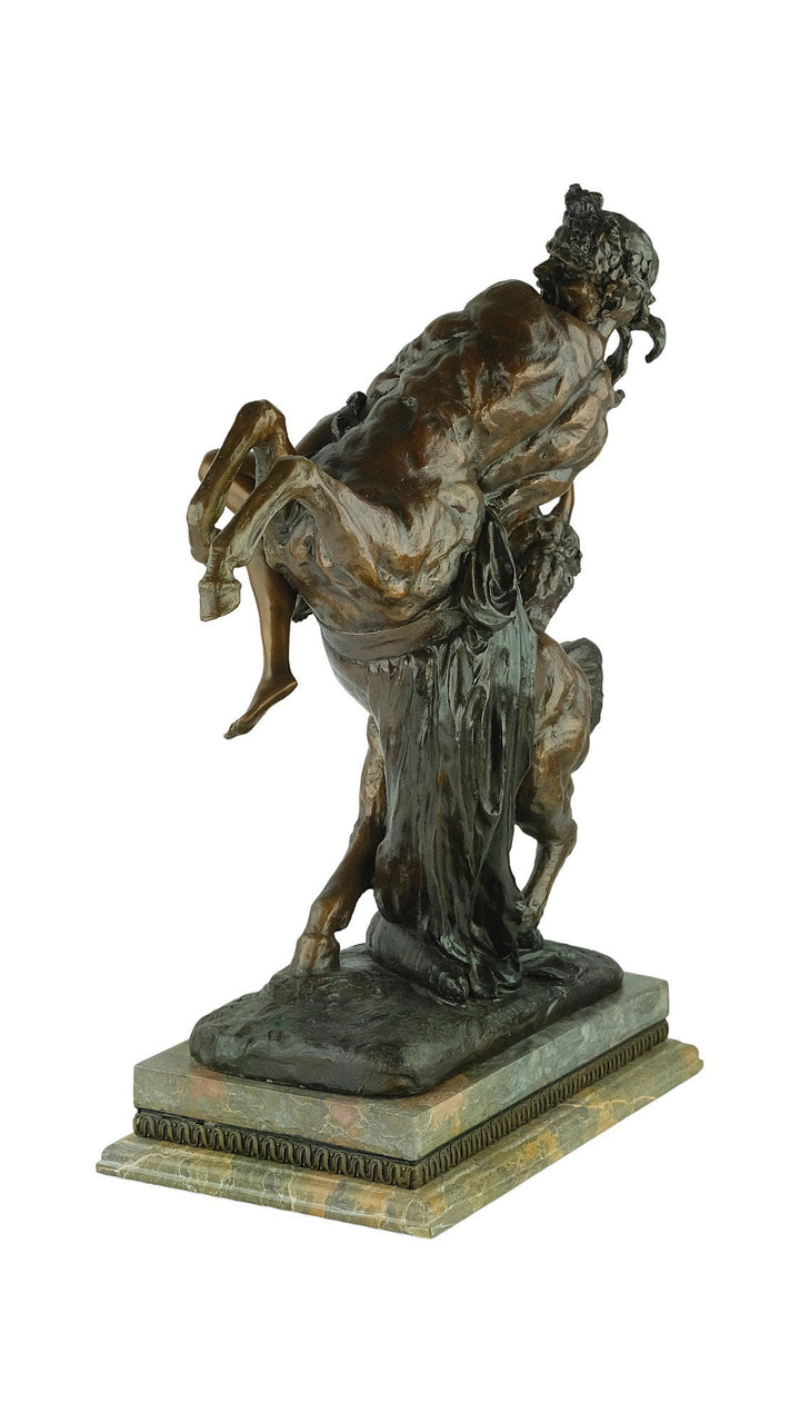 Bronze Sculpture of the Abduction of Hippodamia Bronze Mythology Statue Greek Mythology Sculpture Abduction of Hippodameia Bronze Centaur