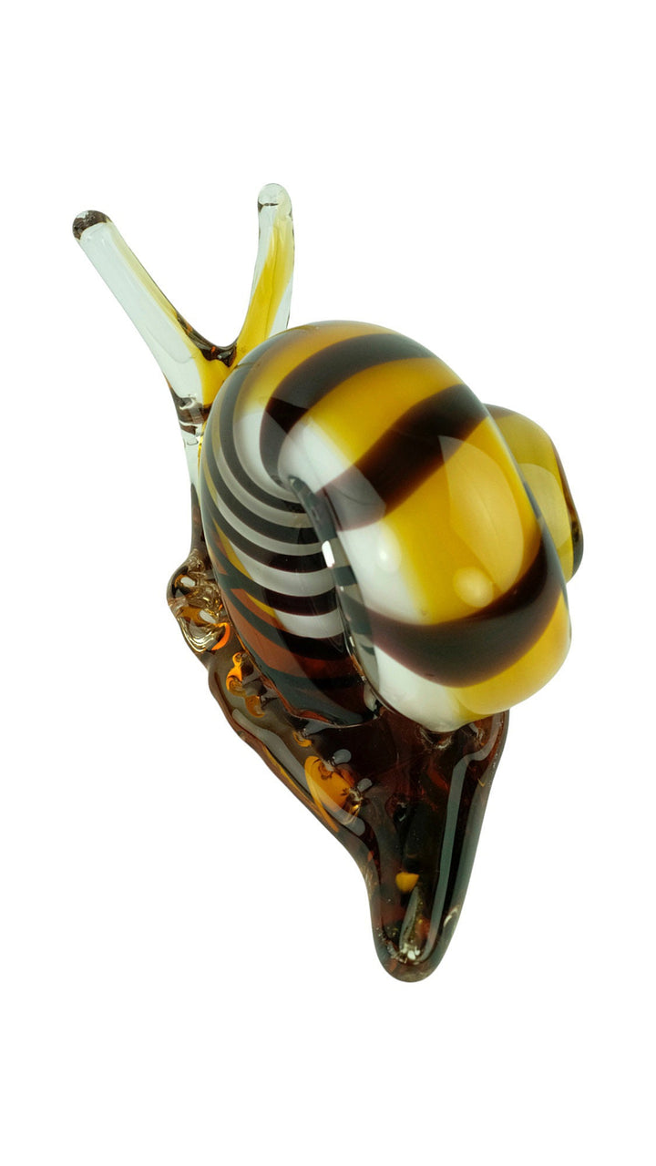 Glass Snail Sculpture in Murano Style Animal Art Figurine Glass Snail Statue Art Statues Snail Decoration Murano Style Glass Figurines Snail