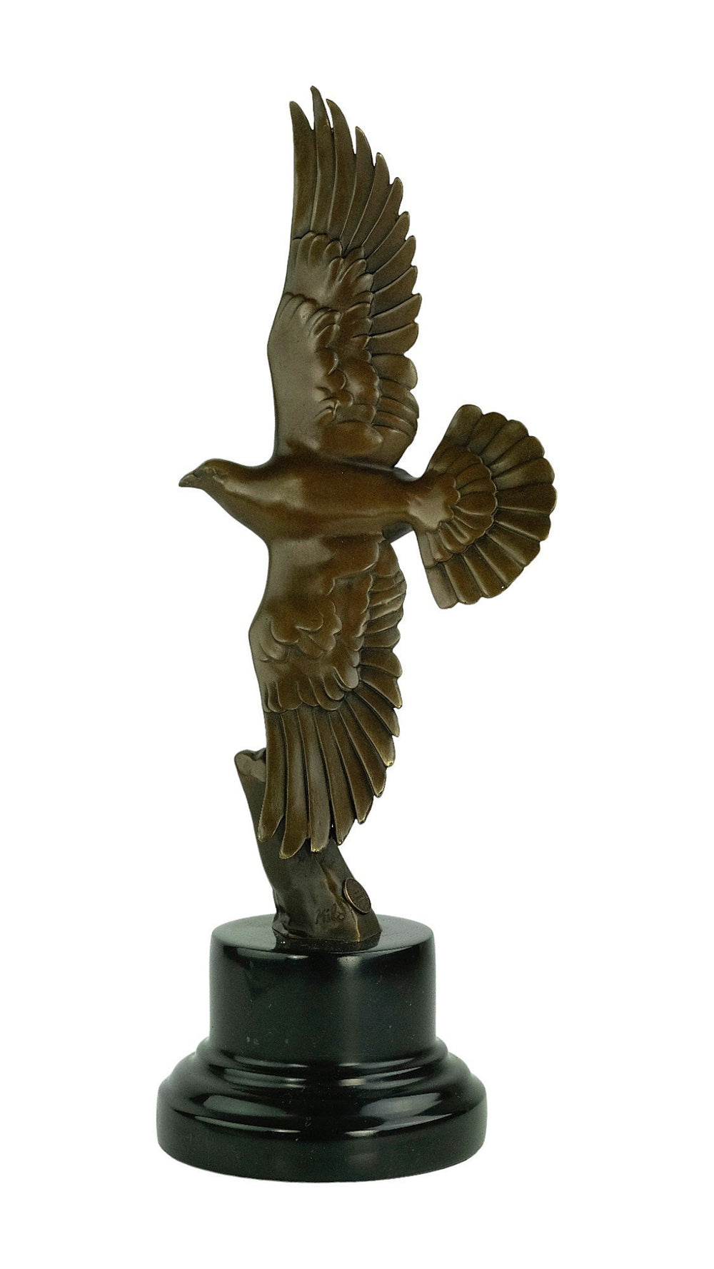 Bronze Pigeon Sculpture by Milo Flying Pigeon Statue in Bronze Animal Art Statue Pigeon Lovers Gift Bronze Bird Sculpture Animal Decoration