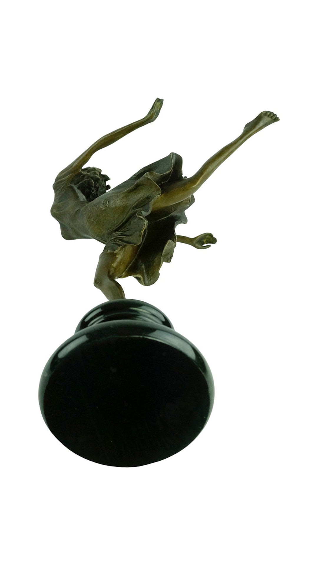 Bronze Dancer Sculpture by Milo Dancing Female Statue Contemporary Art Sculpture Modern Bronze Female Sculpture Dancing Lovers Gift