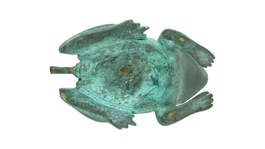 Bronze Frog Fountain Outdoor Frog Statue Animal Art Figurine Garden Sculpture Frog Lovers Gift Garden Decoration Frog Art Decoration